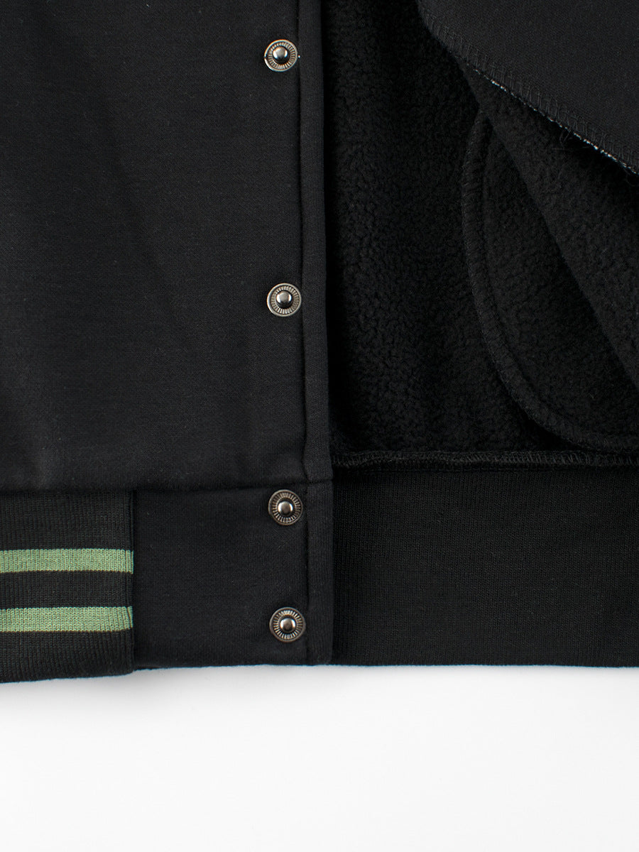 Boys and Girls outfit featuring a vibrant green color with letters and stars printed design, made from cotton and polyester.