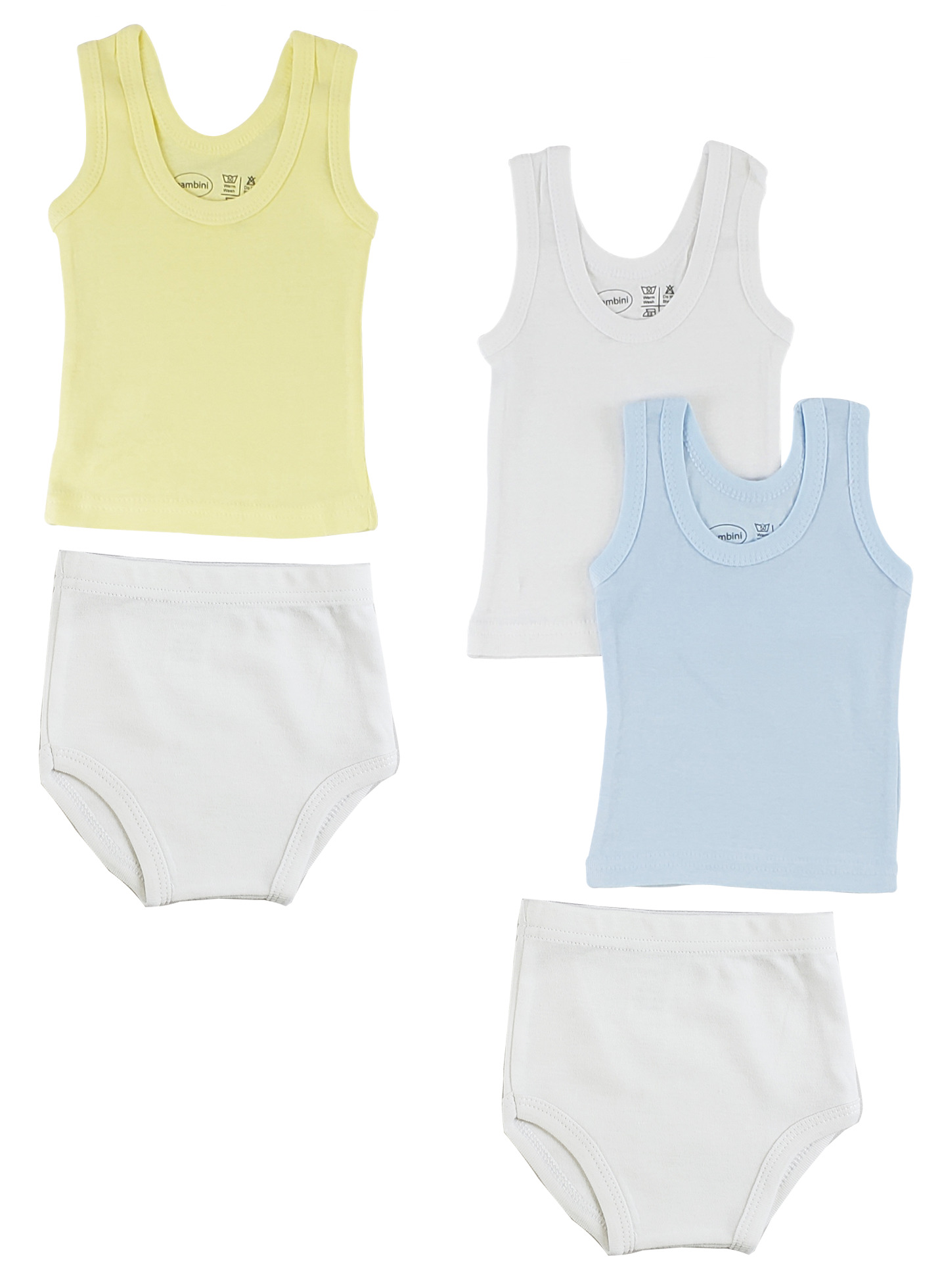 Boys tank tops and training pants set made from 100% cotton, featuring a sleeveless design and soft fabric for comfort.