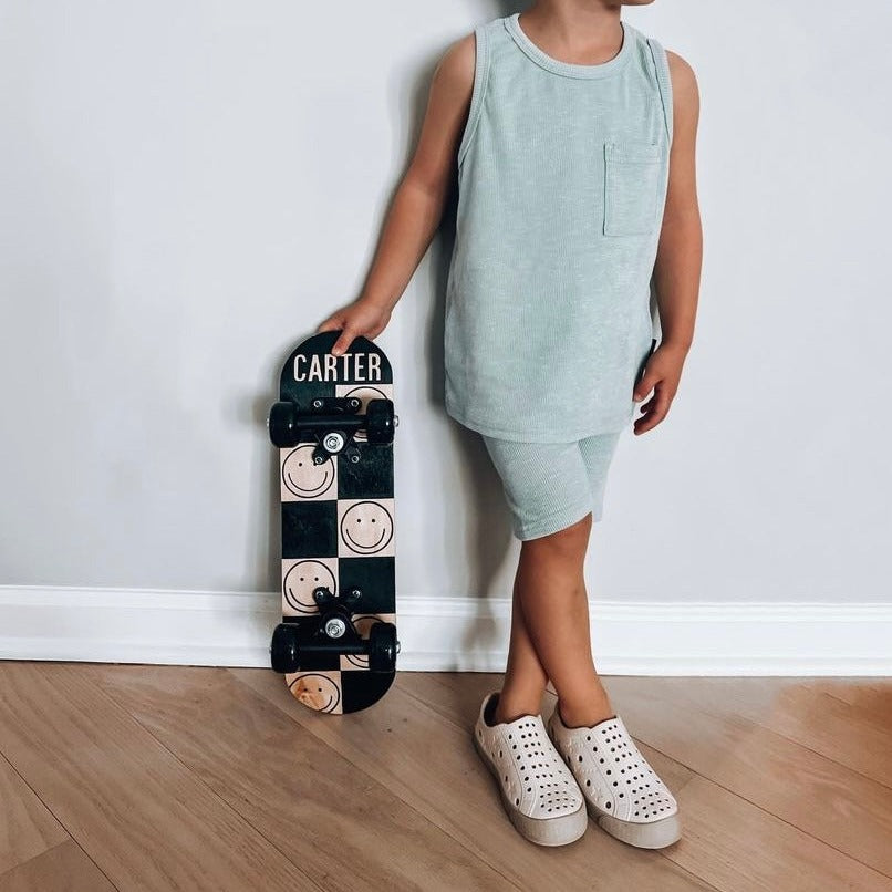 A modern curbside pickup service showcasing a vehicle parked outside a store, ready for order collection.