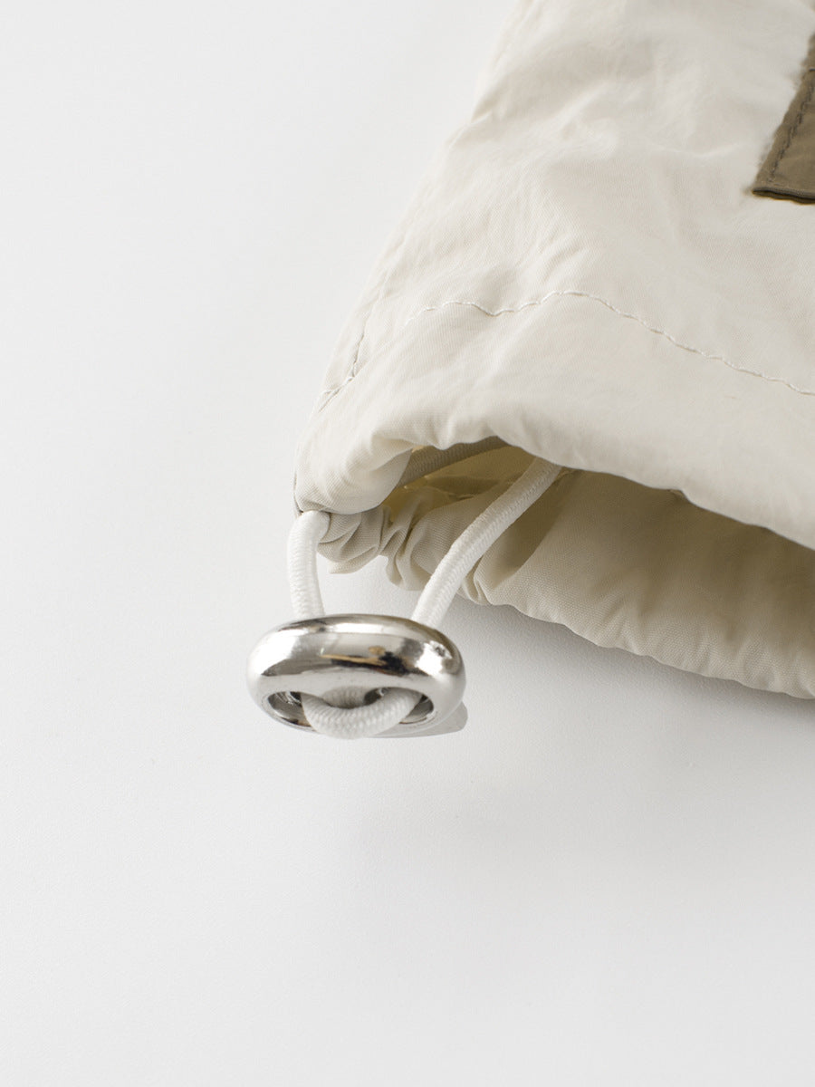 European and American Style Boys’ Outerwear in color patchwork design, featuring green and coffee colors, suitable for all seasons.