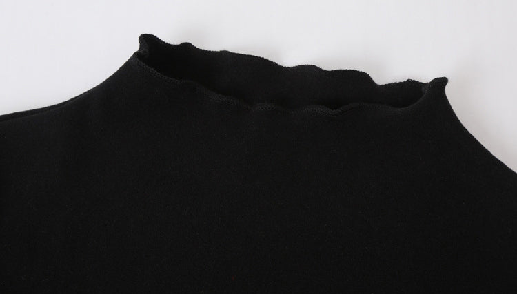 Girls Single Breasted Cardigan Tops Black Dress Sets in black and grey, showcasing stylish design and comfortable fit for ages 5-12.