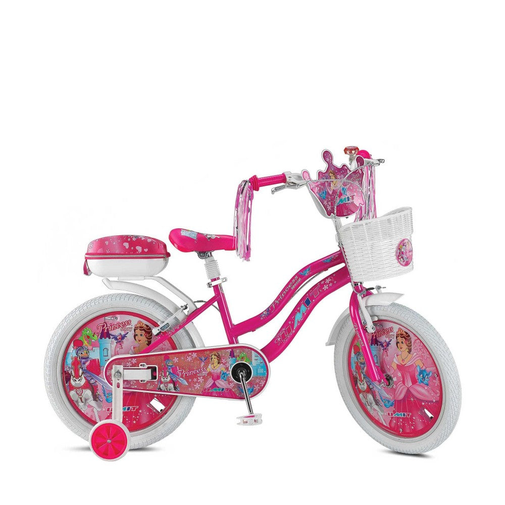 Ümit 2008 Princes Kinderfahrrad featuring a sturdy steel frame, lightweight aluminum wheels, and a stylish design suitable for children.
