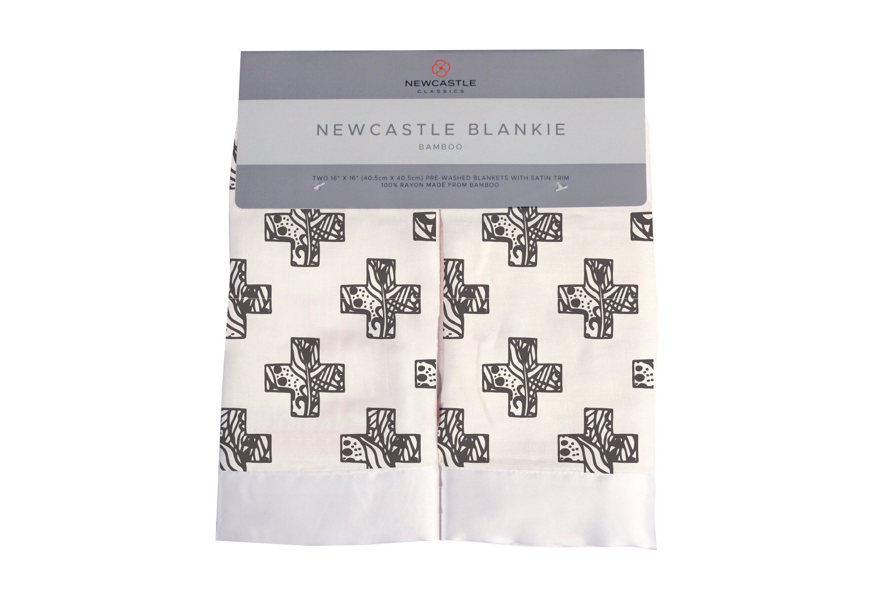 Nordic Stamp Bamboo Muslin Security Blankie, soft and cuddly, perfect for children, made from natural bamboo muslin fabric.