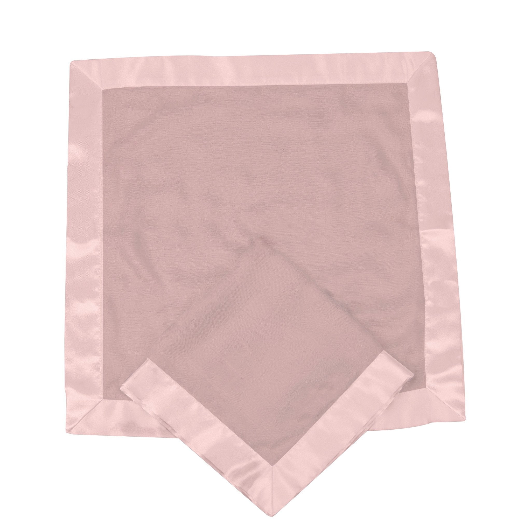 Pink Rose Newcastle Blankie made from soft bamboo muslin, featuring a charming design perfect for comforting children.