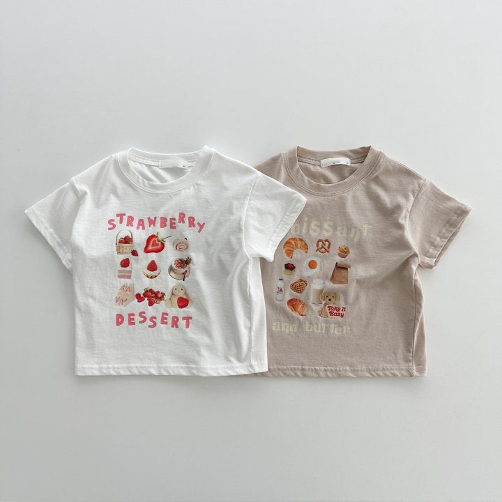 Rabbit Style Print Pattern Round Neck T-Shirt and Onesies in various colors for babies, featuring a cute cartoon rabbit design.