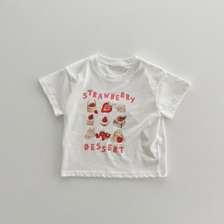 Rabbit Style Print Pattern Round Neck T-Shirt and Onesies in various colors for babies, featuring a cute cartoon rabbit design.