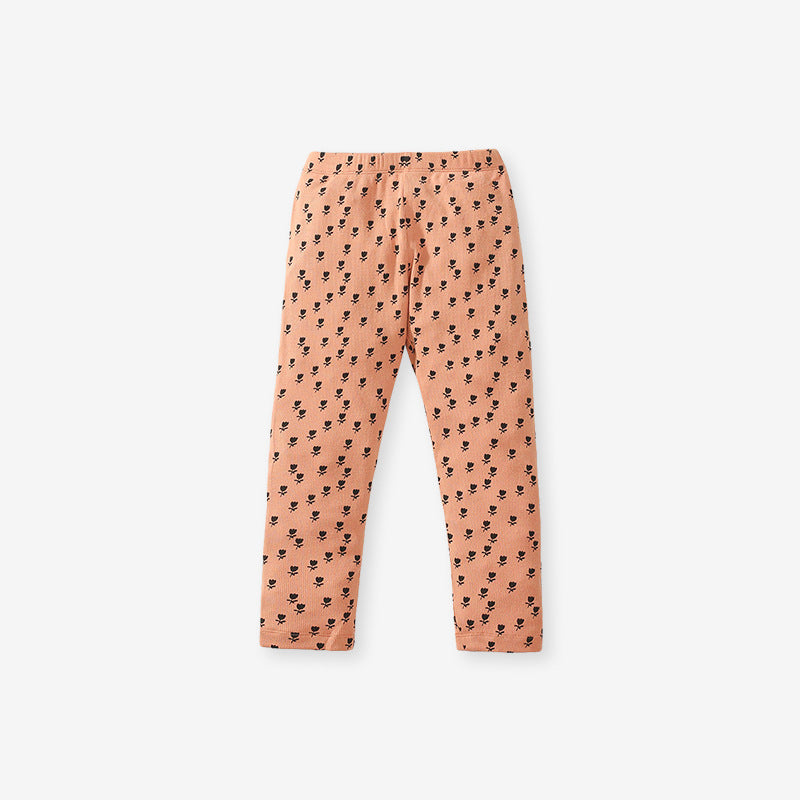 A cute long sleeves top for girls featuring a cartoon dog pattern, made from soft cotton and polyester, perfect for spring and autumn.