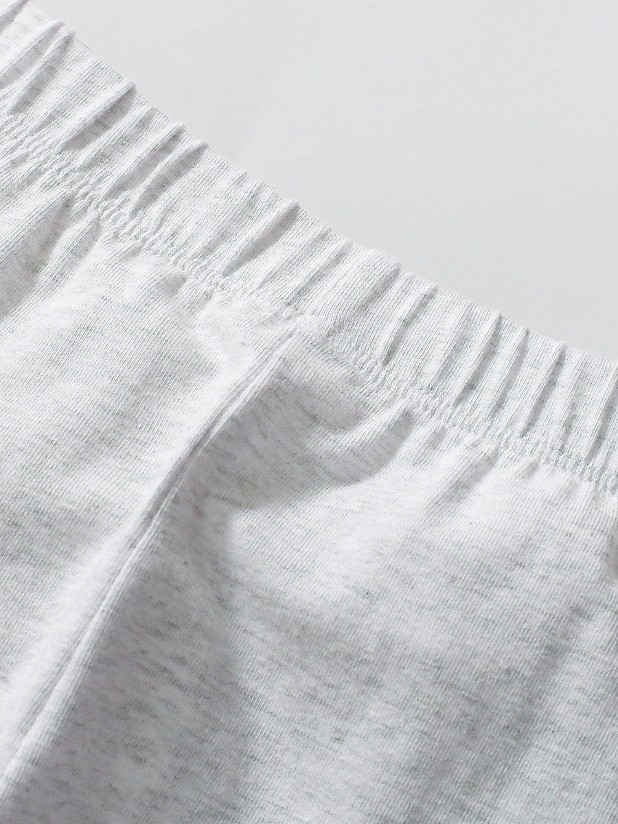 A cute pink long dress for girls featuring a mermaid princess cartoon print, perfect for spring and autumn wear.