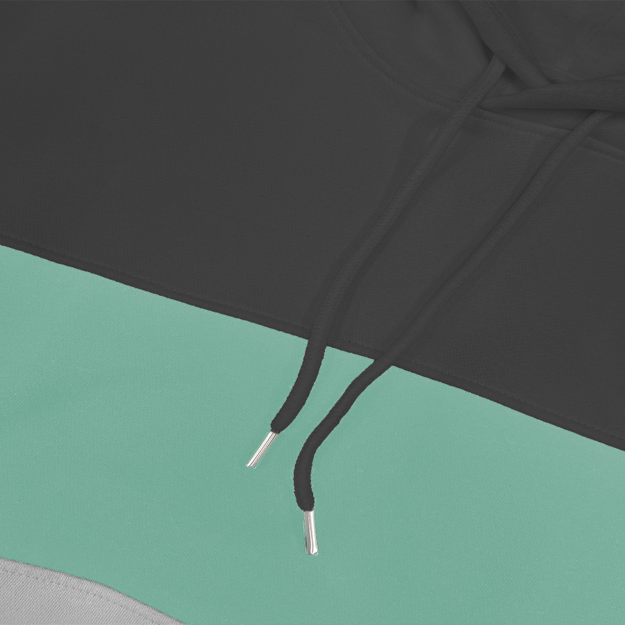 Color Block Hoodie and Jogger Sweat Pant Set featuring adjustable drawstring hood and elastic ribbed waist, perfect for casual wear.