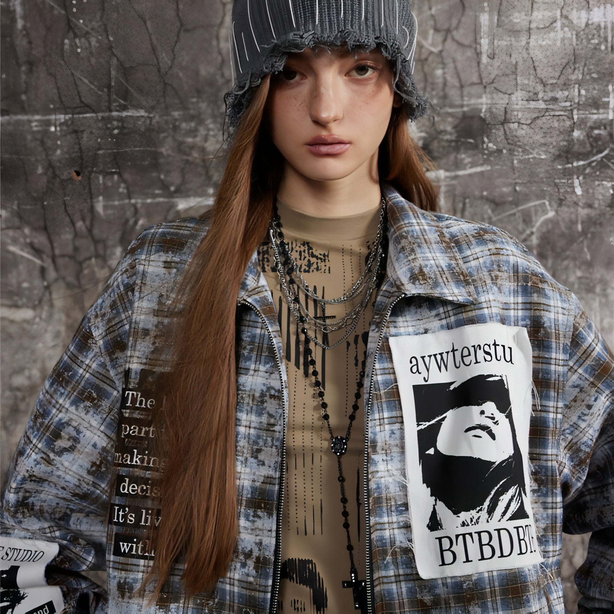 Main Plaid DressShirt For Women image