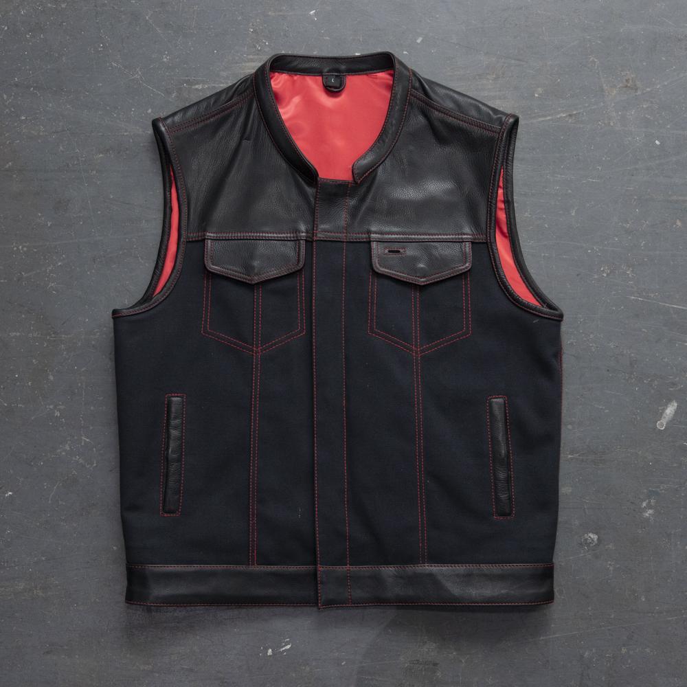 Large 49/51 Marine Flag featuring vibrant red stitching, made from durable marine-grade fabric, ideal for outdoor use.