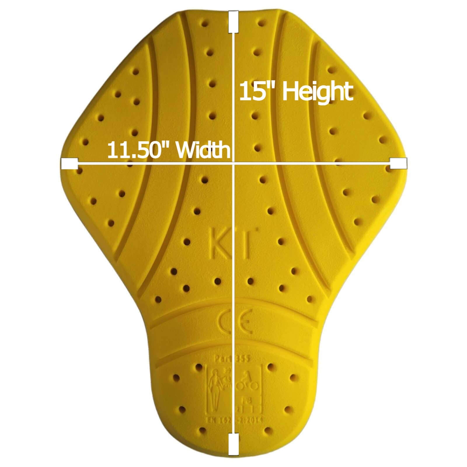 Main CE-2 Rated Protective Pads Set (Center-Back, Shoulder, Knee, Hip & image
