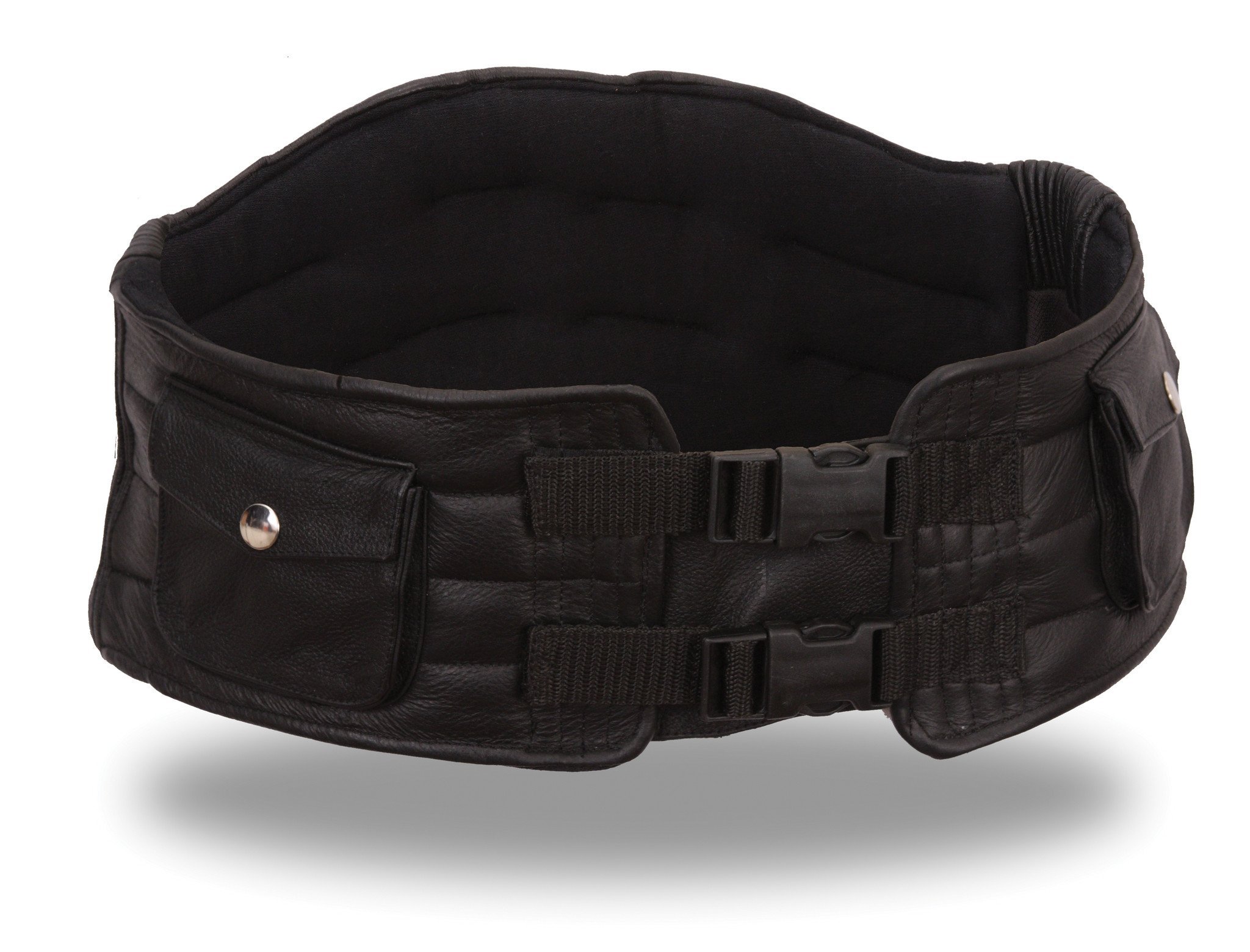 FI2000GL Kidney Belt featuring adjustable buckles and storage pockets for back support.