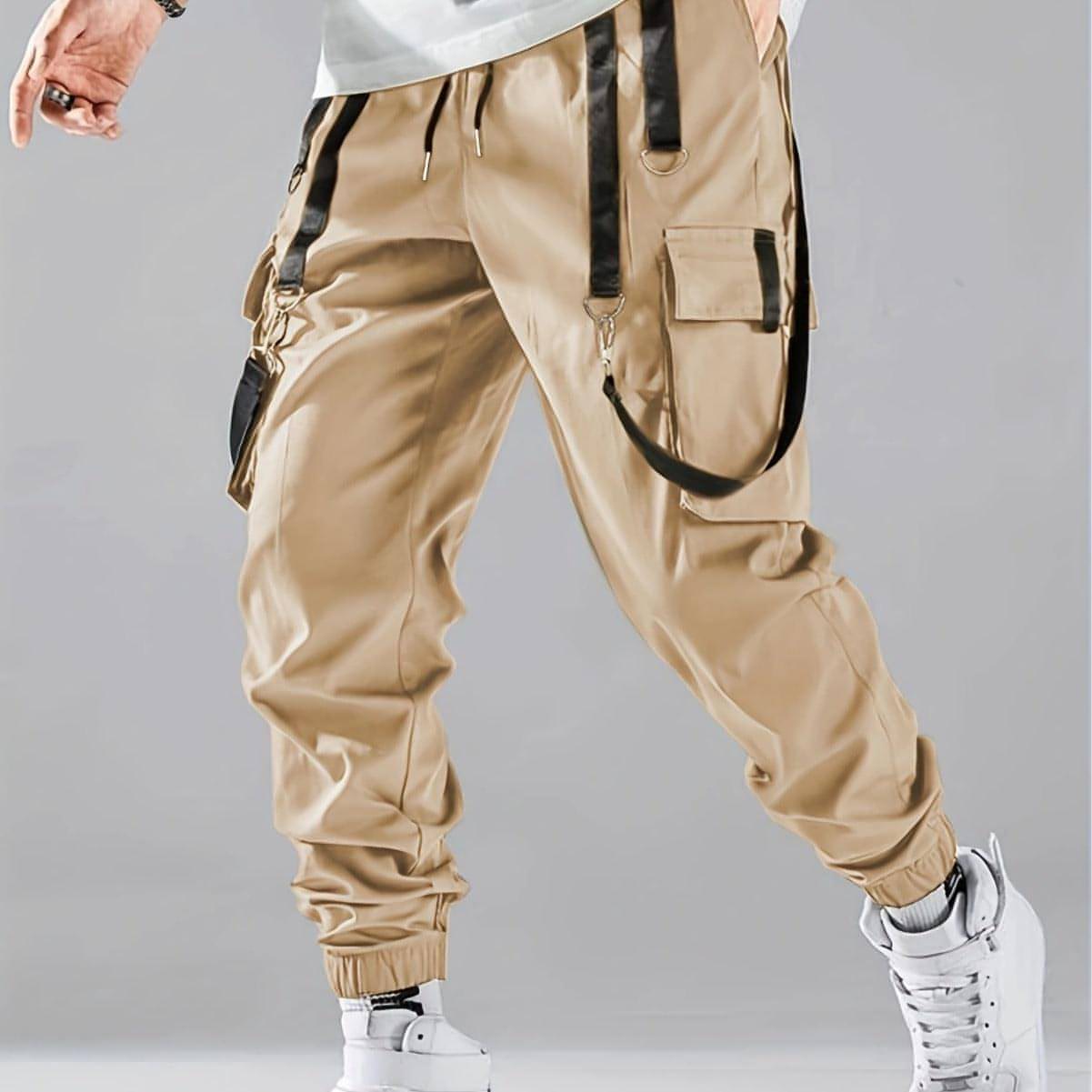 Main B.1 Ribbon Overalls Drawstring Sports Trousers Pants image