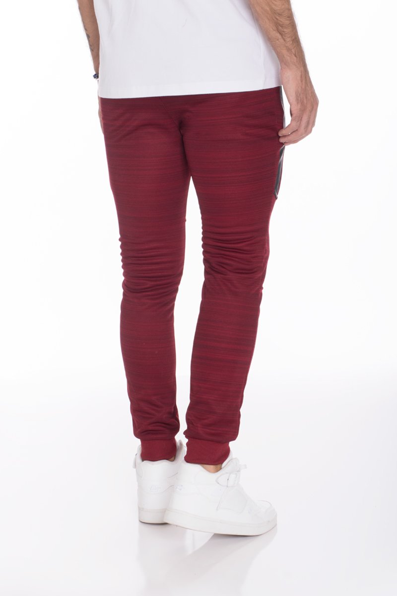 Essential Marble Jogger featuring a marbled design, elastic waist with drawstring, cuffed hem, and standard pockets, perfect for lounging and casual wear.