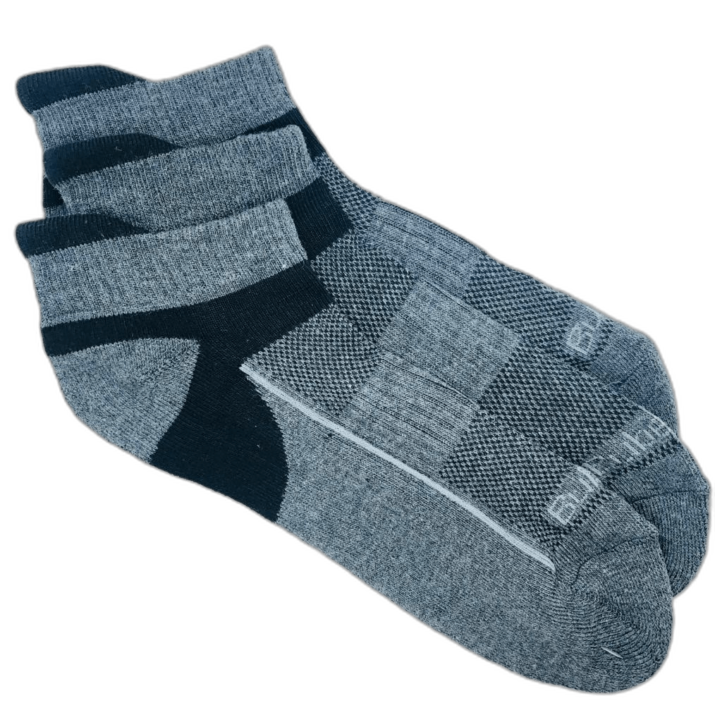 A variety of high-quality unisex stylish socks in different colors and patterns, neatly arranged in a pack.