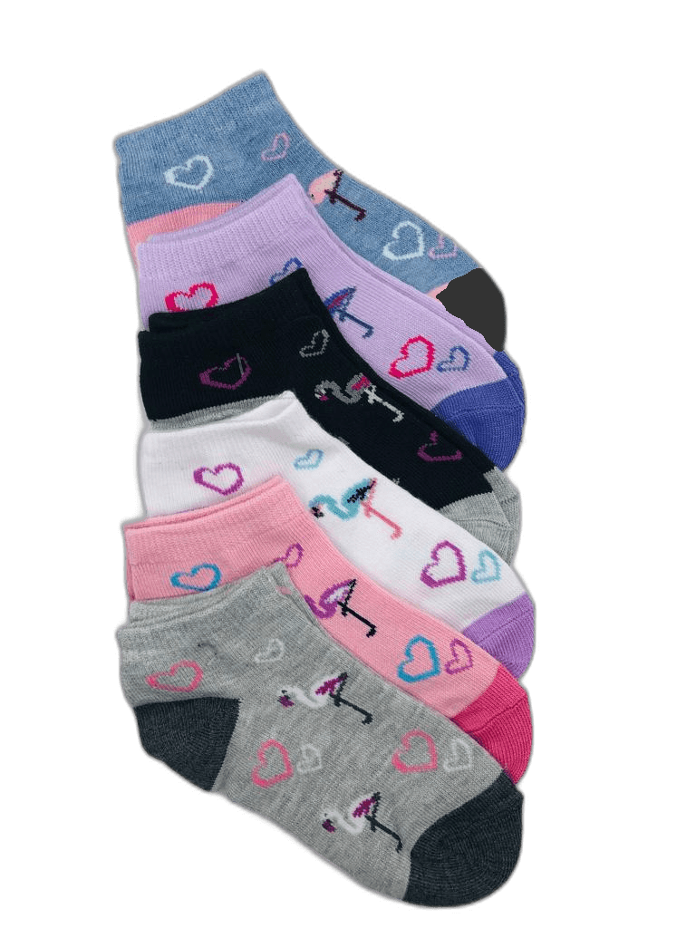 A variety of high-quality unisex stylish socks in different colors and patterns, neatly arranged in a pack.