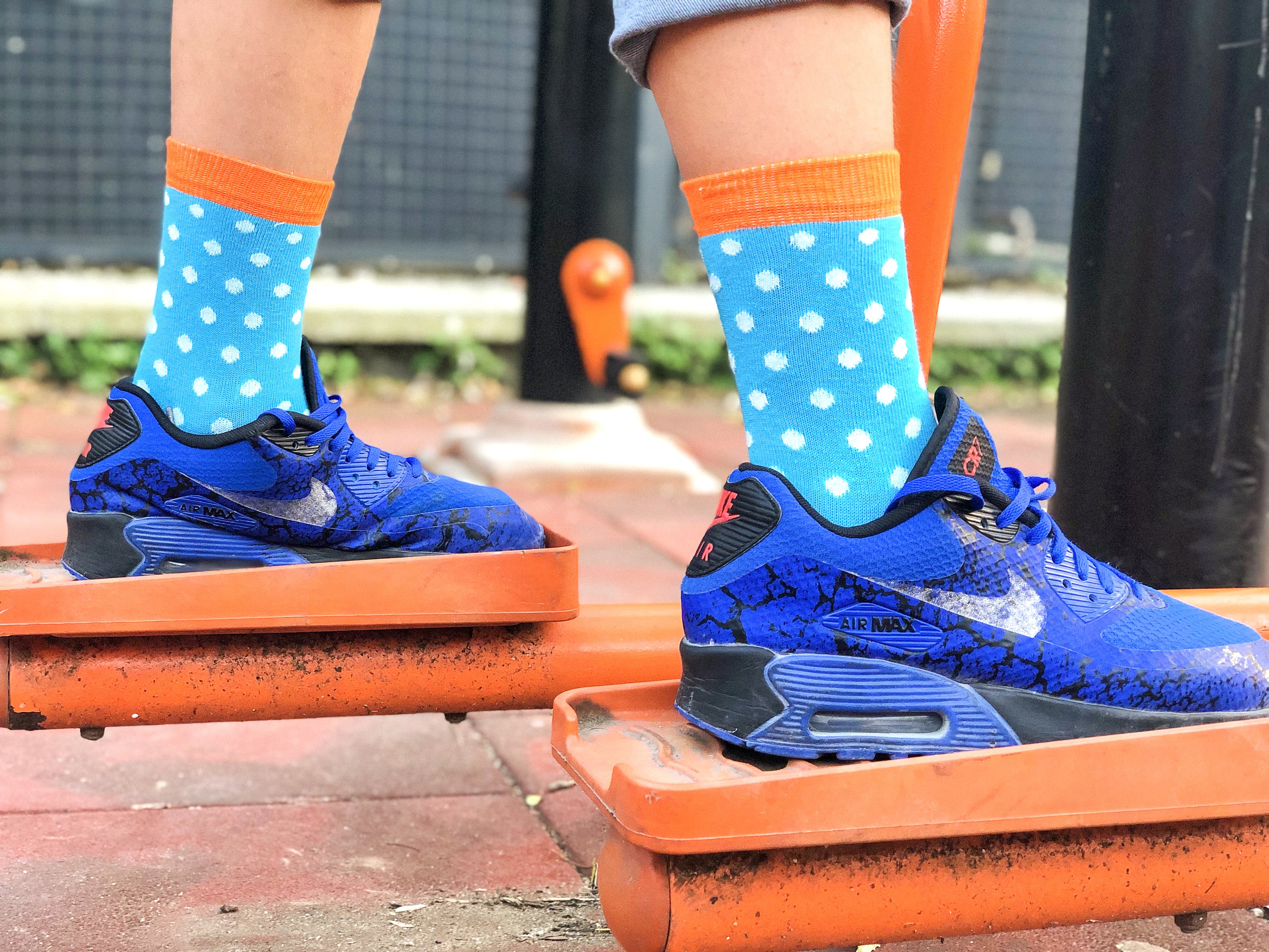 Colorful Kids Arctic Dot Socks featuring vibrant patterns and soft fabric, perfect for stylish and comfortable wear.