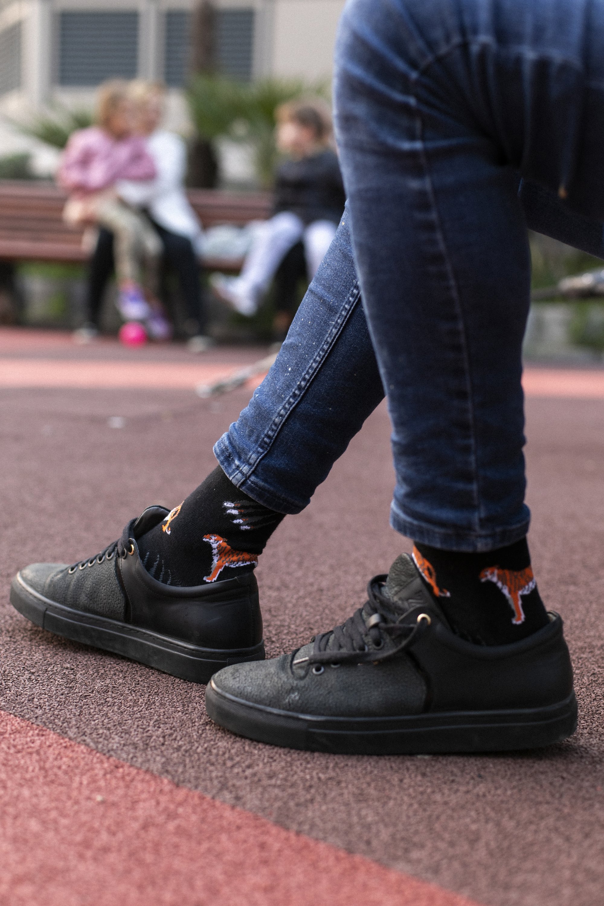 Men's Animal Planet Socks featuring colorful and funky designs made from soft Turkish cotton.