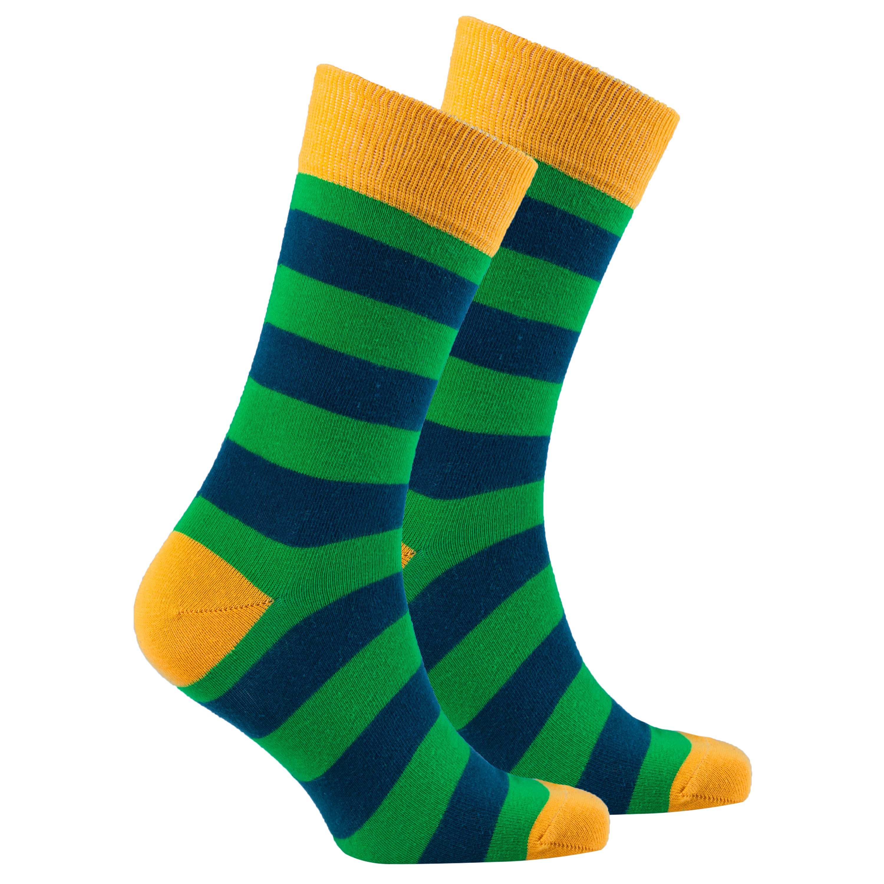 Men's Carrot Leaf Stripe Socks featuring vibrant colors and trendy patterns, made from soft Turkish cotton for comfort.