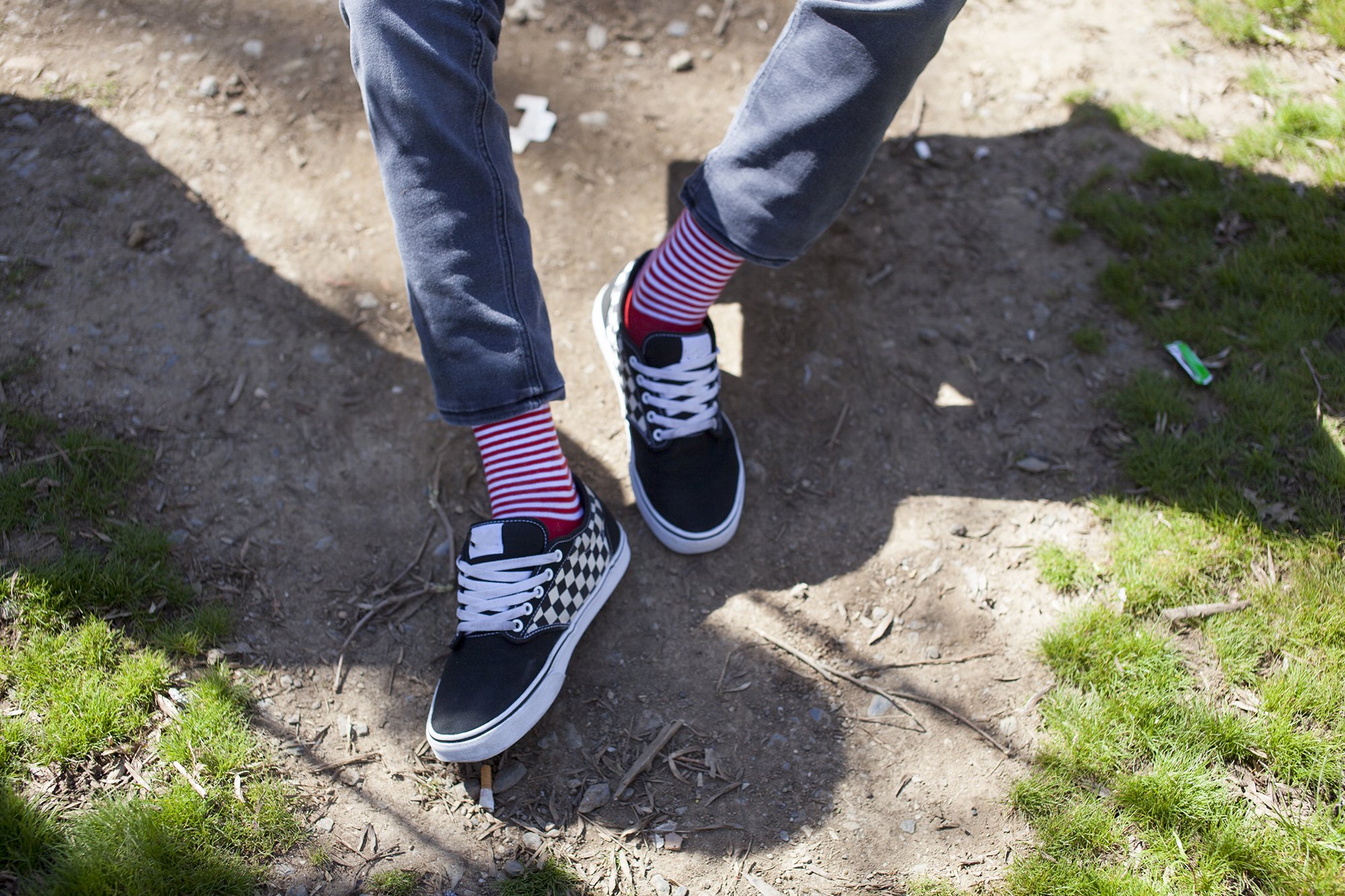 Men's Classic Stripes Socks featuring colorful designs and premium cotton material for comfort and style.