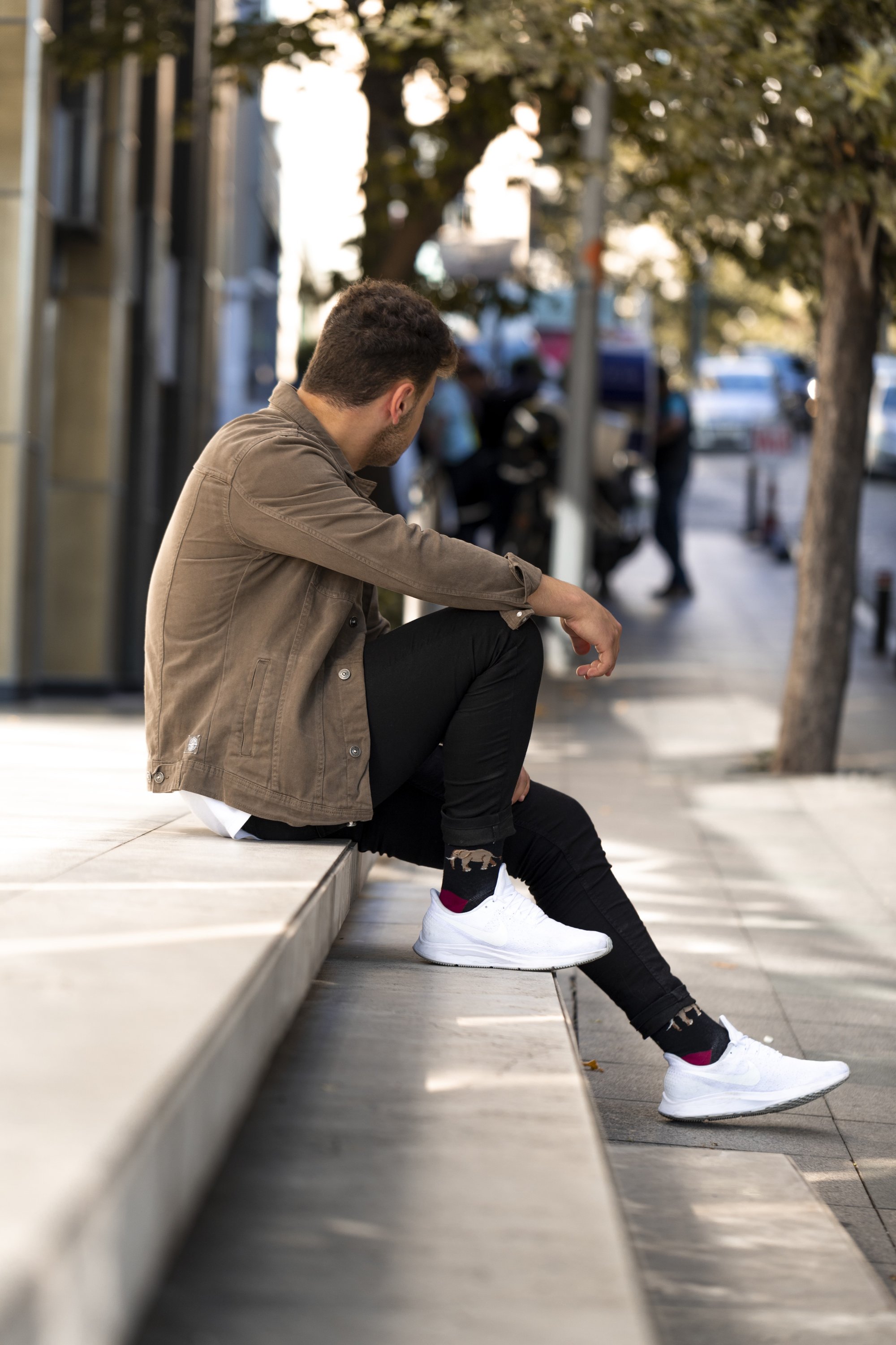 Men's Elephant Socks featuring colorful elephant designs, made from soft Turkish cotton for comfort and style.