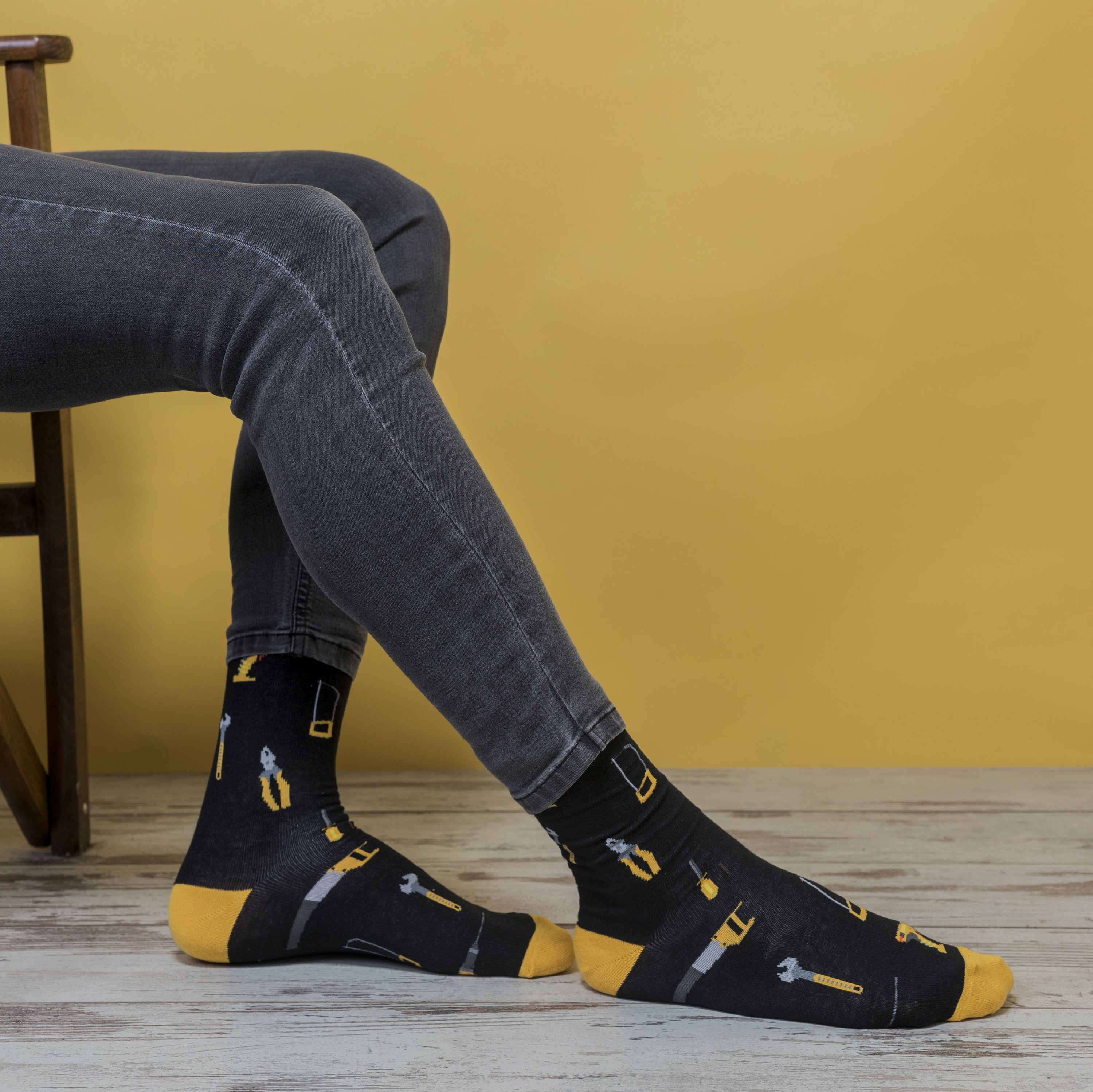 Men's Entertainment Socks featuring colorful designs and trendy patterns, perfect for adding style to any outfit.