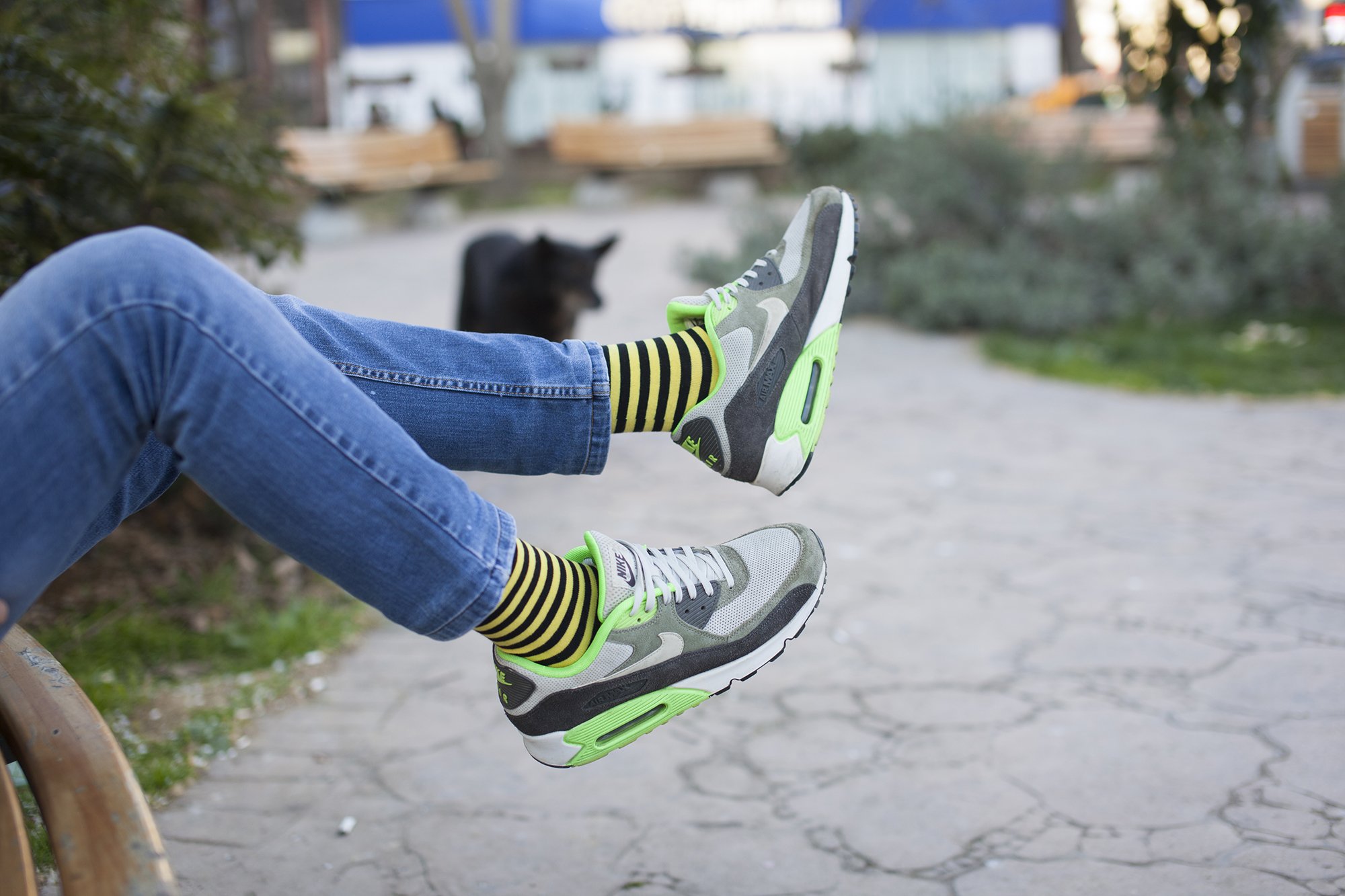 Men's Exclusive Stripes Socks featuring colorful designs and premium cotton material, perfect for stylish comfort.