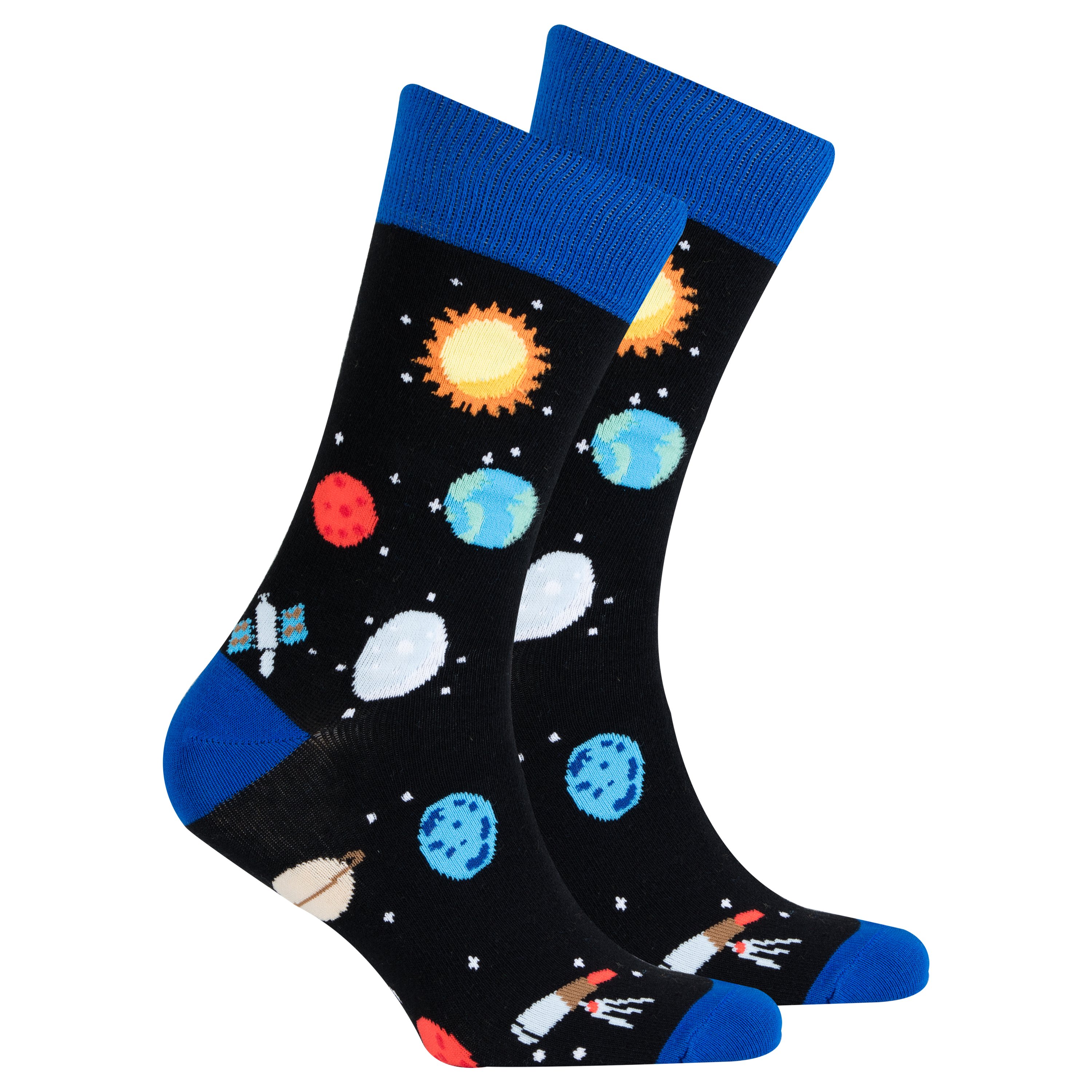 Men's Galaxy Socks featuring colorful designs and premium Turkish cotton for comfort and style.