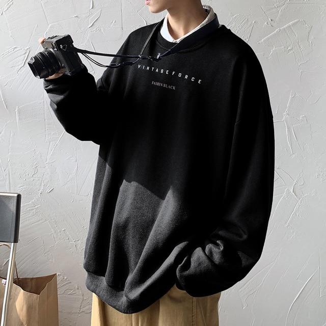 1997 Printed Oversized Pullover featuring a unique print, made from cotton and polyester, suitable for casual wear in various seasons.