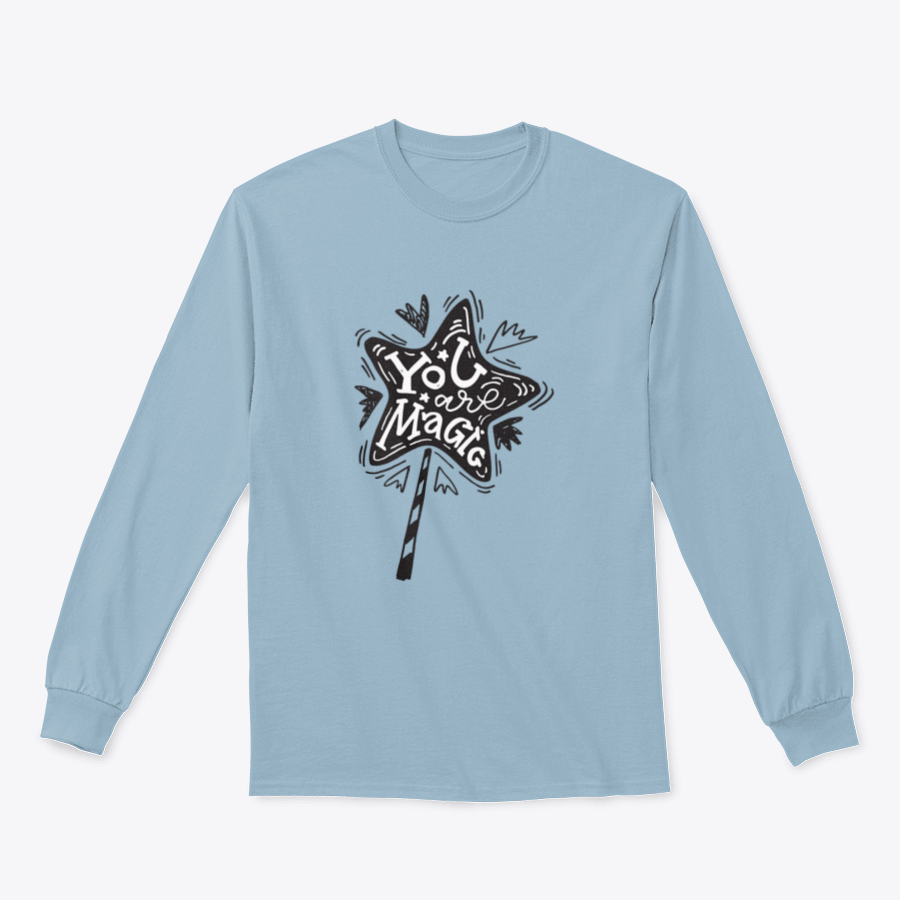 Cute hand-drawn doodle lettering postcard featuring silhouette art design, perfect for sending heartfelt messages.