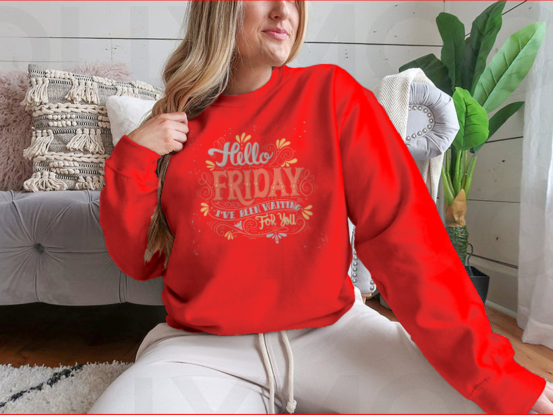 A stylish motivational t-shirt featuring the phrase 'I've Been Waiting For You' in a comfortable classic fit, made from a cotton/polyester blend.