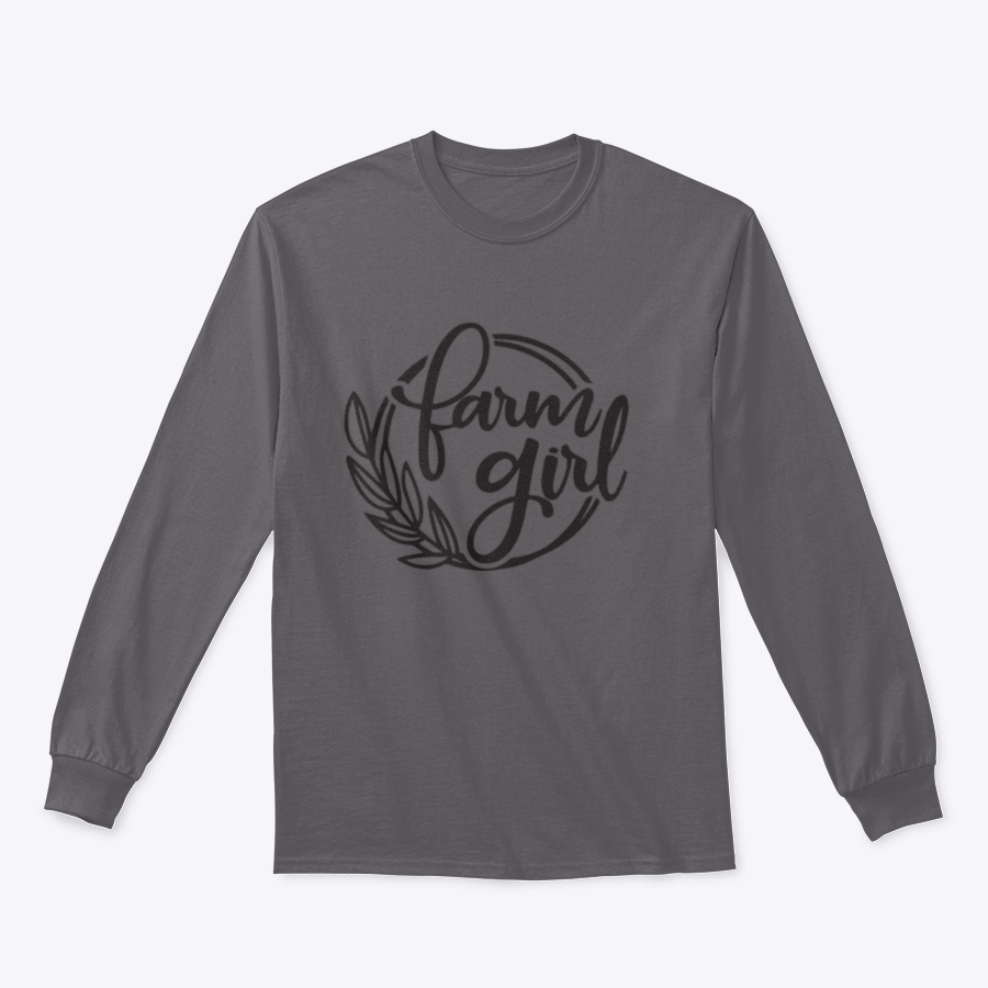 Farm Girl Logo Design sweatshirt in various colors, showcasing its comfortable fit and stylish logo.