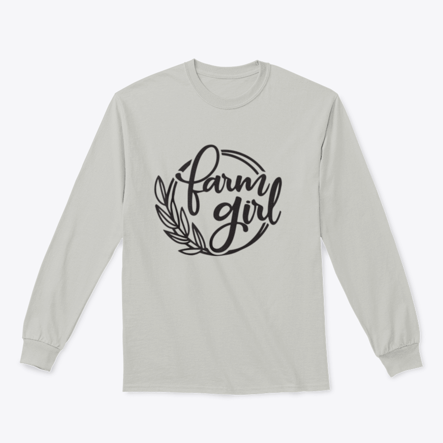 Farm Girl Logo Design sweatshirt in various colors, showcasing its comfortable fit and stylish logo.