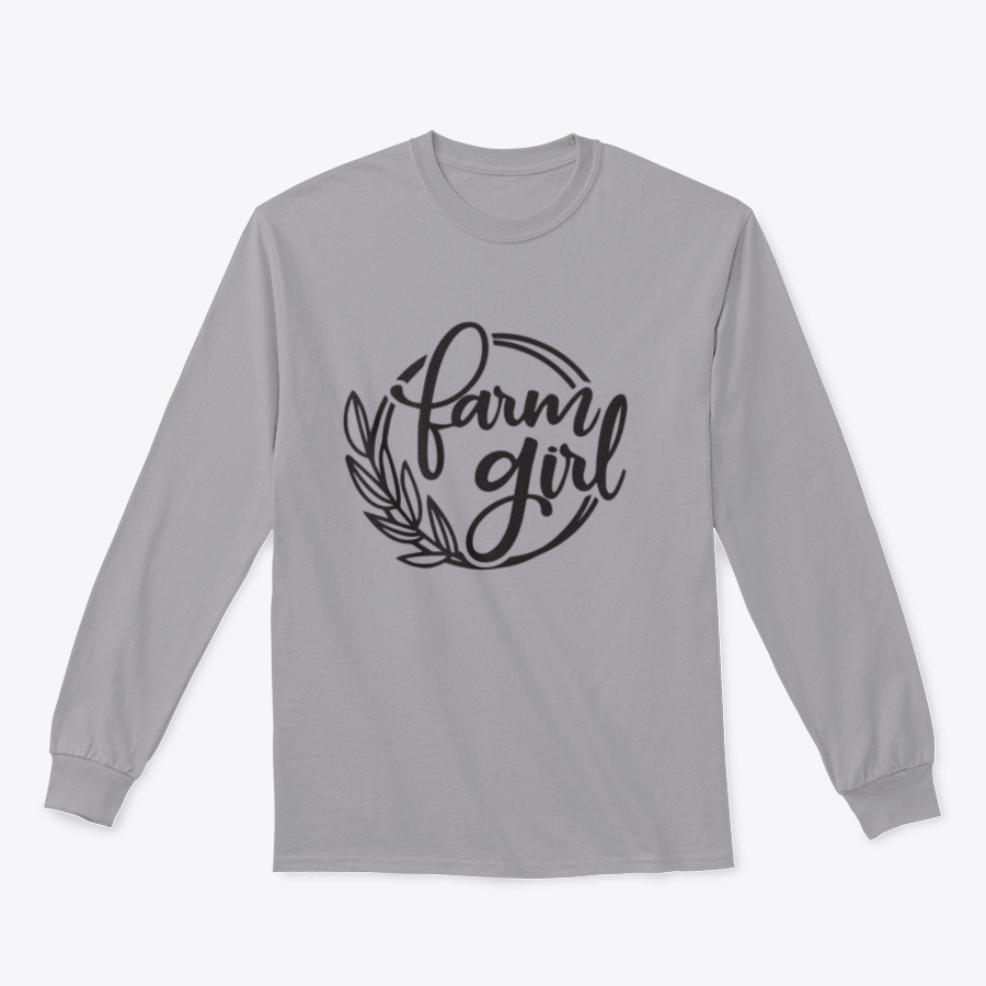 Farm Girl Logo Design sweatshirt in various colors, showcasing its comfortable fit and stylish logo.