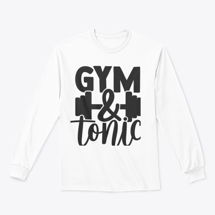 Main Gym And Tonic Typographic Illustration Textile Graphic image
