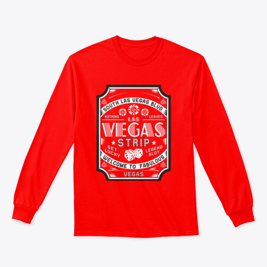 Las Vegas Game Illustration Tee Shirt featuring vibrant graphics on a comfortable cotton fabric.