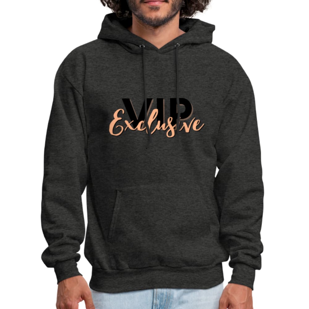 Men's Pullover Hooded Sweatshirt by Hanes, featuring a kangaroo pocket and adjustable drawstring hood, made from eco-friendly materials.