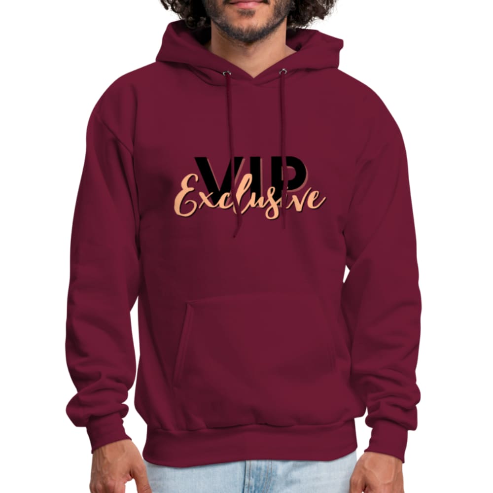 Men's Pullover Hooded Sweatshirt by Hanes, featuring a kangaroo pocket and adjustable drawstring hood, made from eco-friendly materials.
