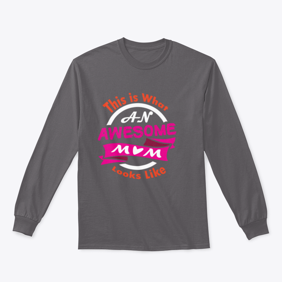A stylish Mother Day themed T-shirt design template featuring a classic fit and made from 100% cotton, perfect for custom gifts.