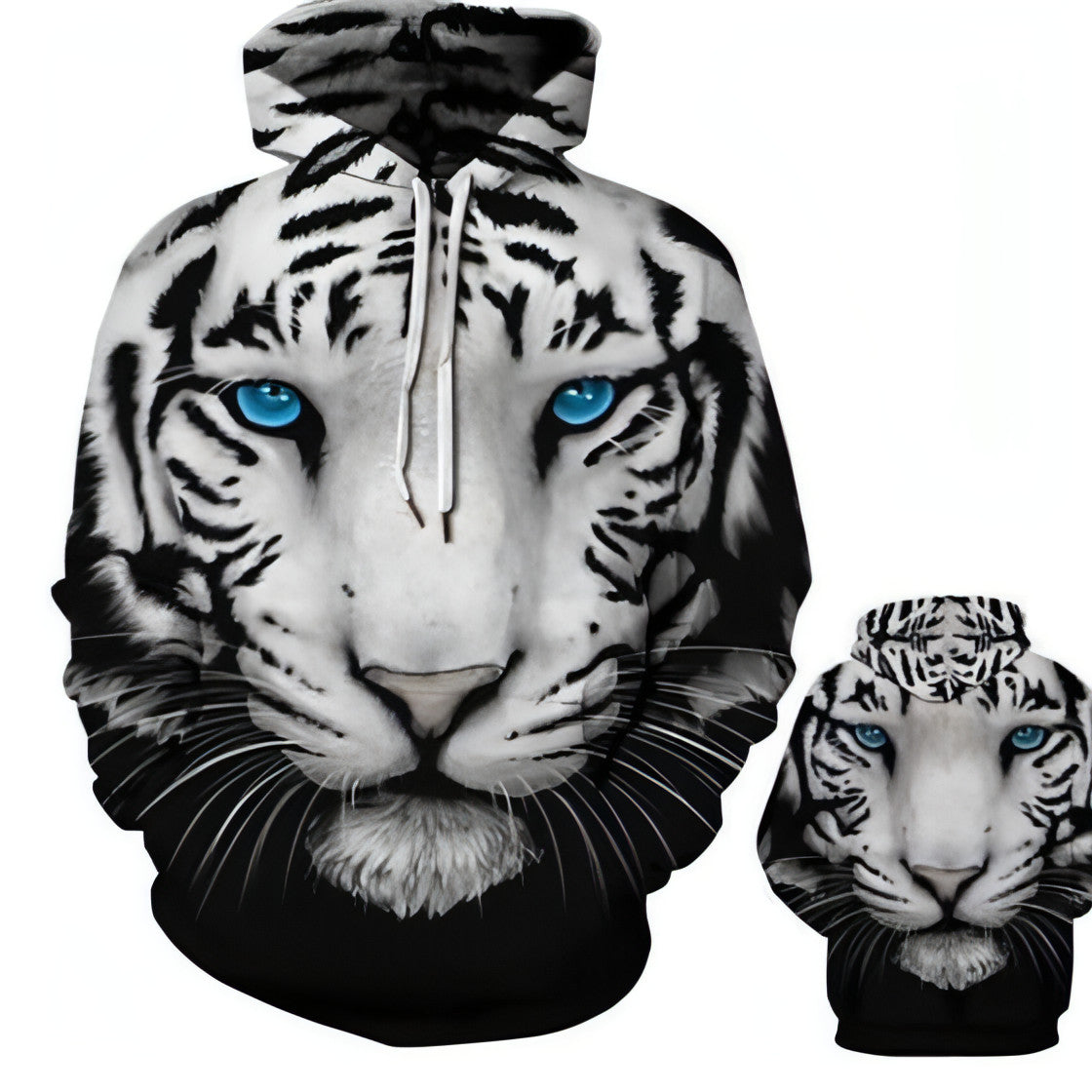 Main POLAR TIGER - Casual Hooded Men Sweater image