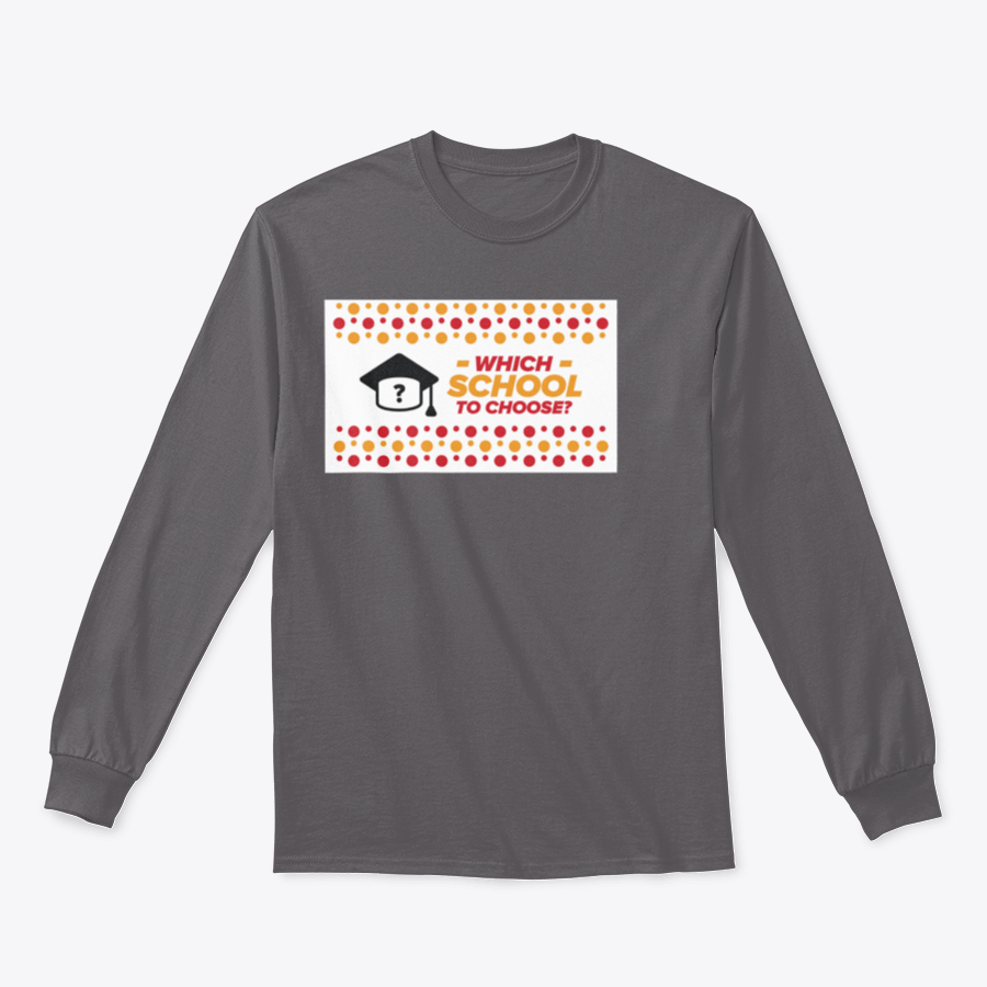 A child wearing a comfortable school apparel made of cotton and polyester blend, showcasing a classic fit and vibrant colors.