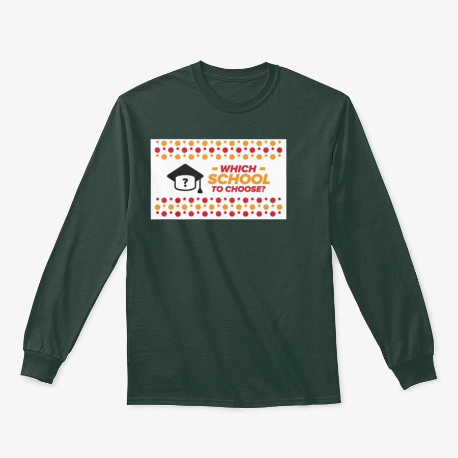 A child wearing a comfortable school apparel made of cotton and polyester blend, showcasing a classic fit and vibrant colors.