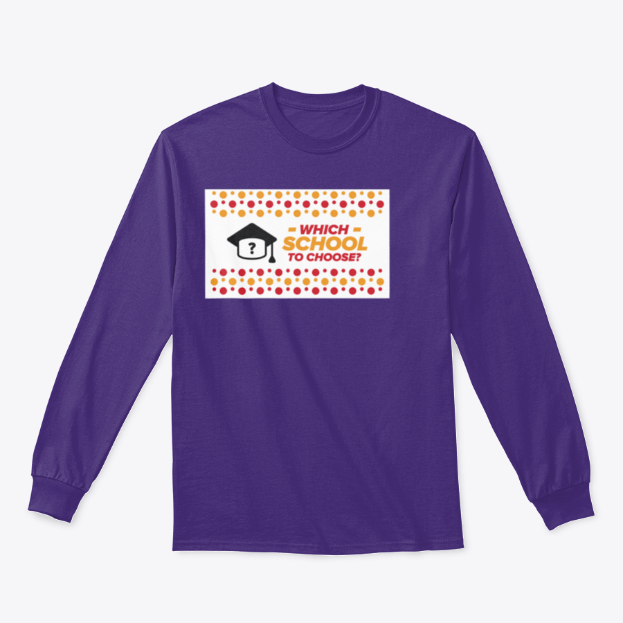 A child wearing a comfortable school apparel made of cotton and polyester blend, showcasing a classic fit and vibrant colors.