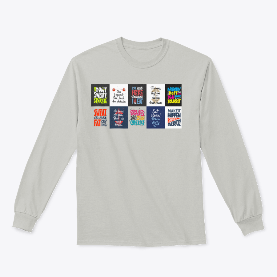 Set of 10 hand-drawn inspirational lettering typography designs on fabric, showcasing creativity and motivation.