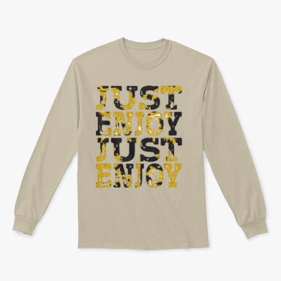 A stylish sweatshirt featuring a unique slogan illustration with typography design, made from soft cotton fabric.