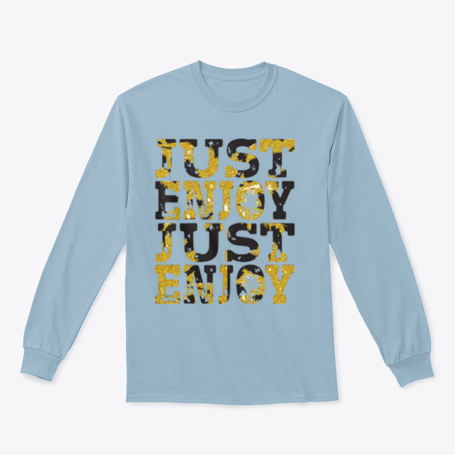 A stylish sweatshirt featuring a unique slogan illustration with typography design, made from soft cotton fabric.