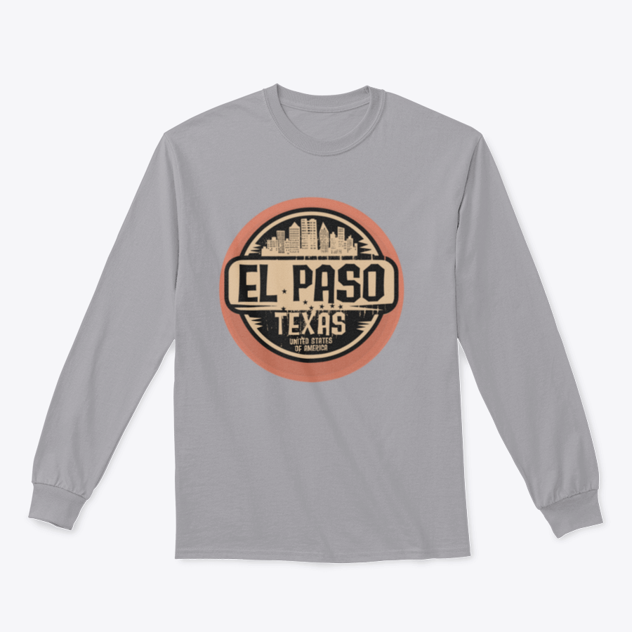 A stylish El Paso sweatshirt made from 100% cotton, featuring a classic fit and midweight fabric, perfect for casual wear.