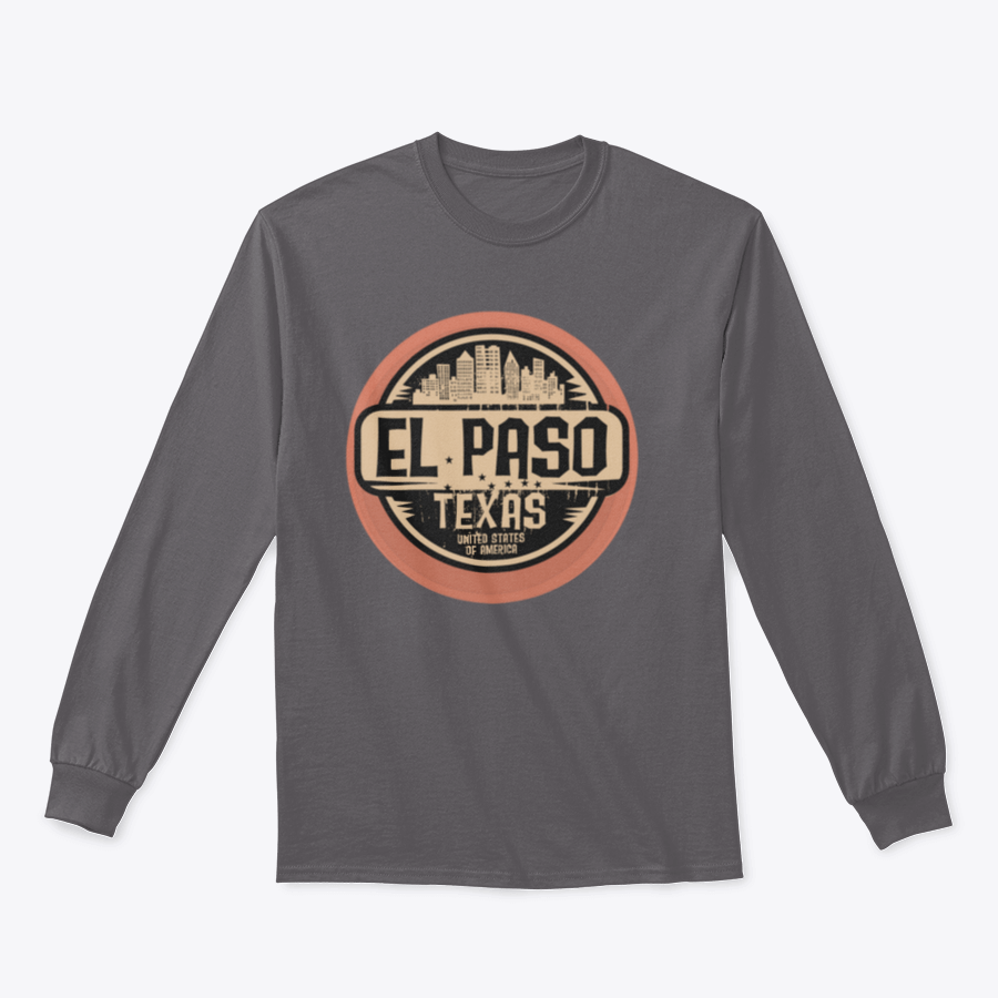 A stylish El Paso sweatshirt made from 100% cotton, featuring a classic fit and midweight fabric, perfect for casual wear.