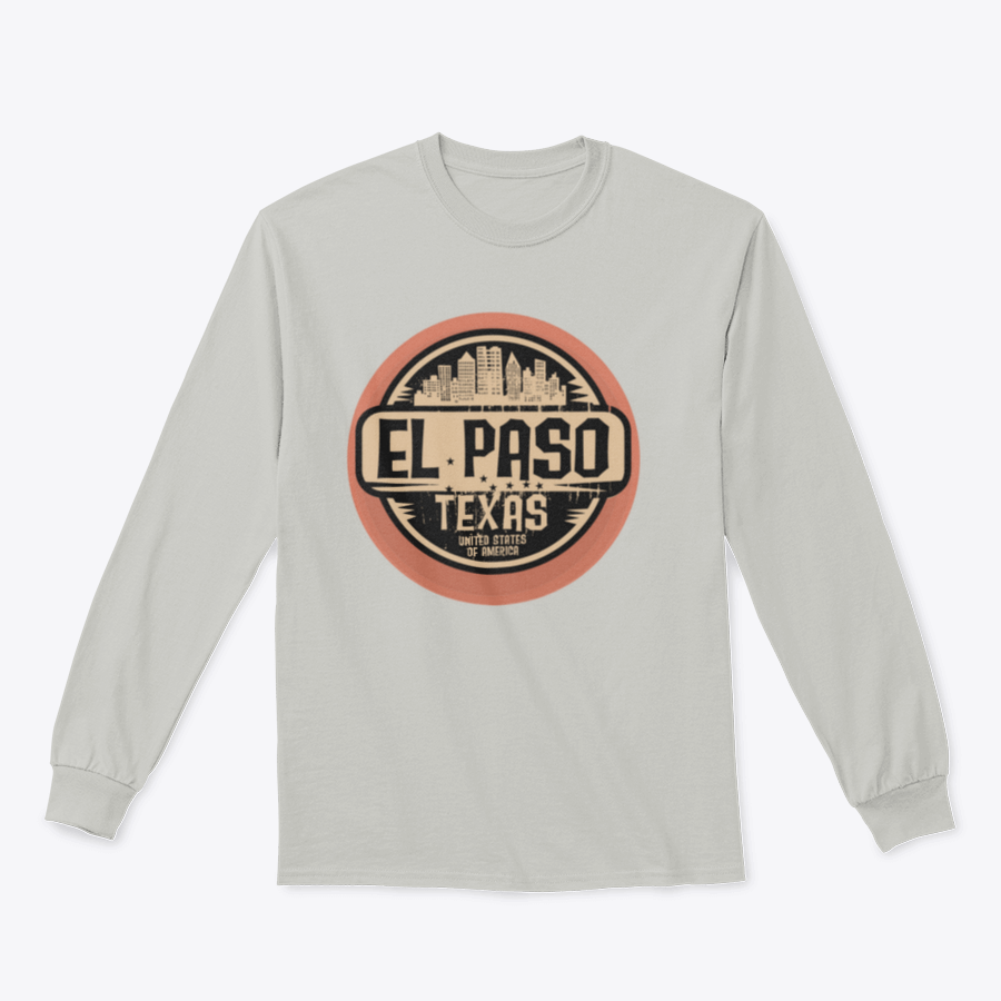 A stylish El Paso sweatshirt made from 100% cotton, featuring a classic fit and midweight fabric, perfect for casual wear.